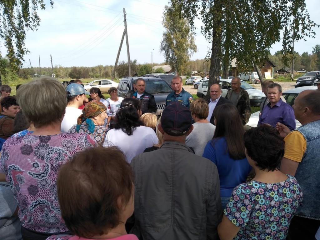 Из зоны затопления деревни Евдокимовка в Тулунском районе выведут все дома и соцобъекты