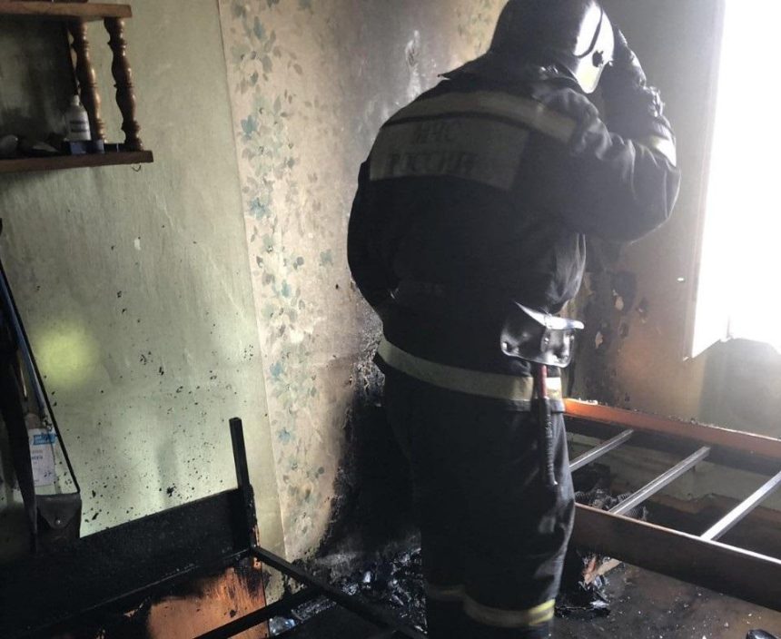 Пожар произошел в общежитии ИГУ на улице Улан-Баторской