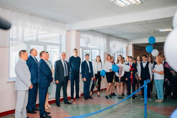 В Приангарье открылся первый "Газпром-класс"