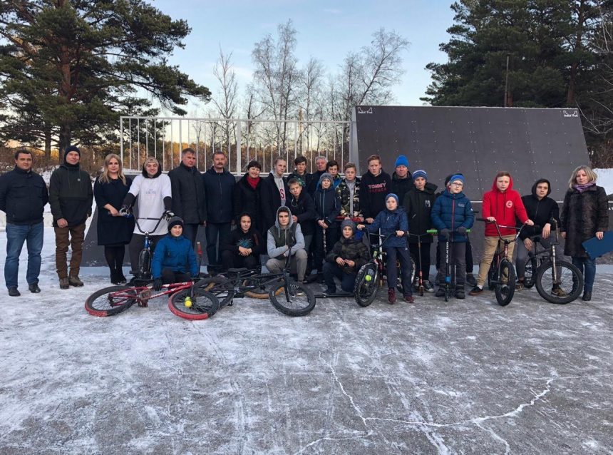 Обновлённый скейт-парк открылся в Шелехове