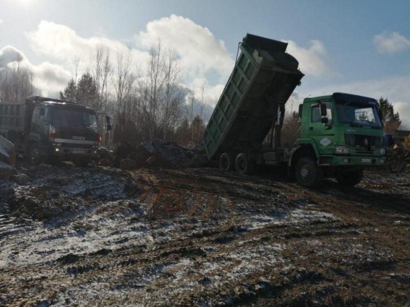 Пожар на мусорном полигоне в Тулунском районе потушили спустя неделю