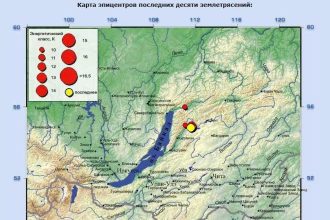 Пятибалльное землетрясение произошло в Курумканском районе Бурятии