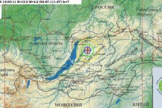 Землетрясение в 4-5 баллов произошло в Бурятии 4 ноября