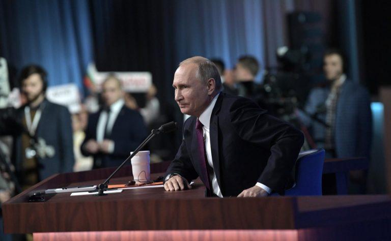 Большая пресс-конференция Владимира Путина пройдет 19 декабря