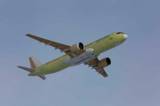 Четвертый самолет МС-21-300 совершил свой первый полет