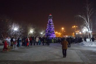 Главную ёлку Октябрьского округа откроют 27 декабря на бульваре Постышева