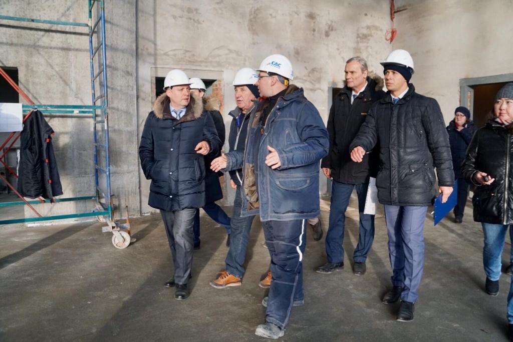 Готовность Ледового дворца в иркутском Академгородке составляет 65 %