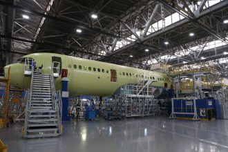 Иркутский авиазавод завершил постройку фюзеляжа МС-21 для испытаний с российским двигателем
