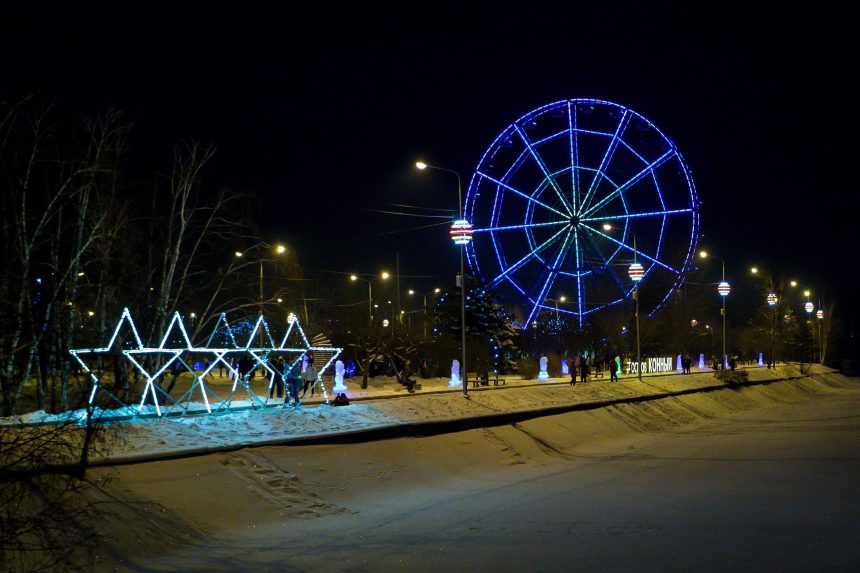 Каток и ёлку торжественно откроют на острове Конный в Иркутске 22 декабря