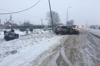 Один взрослый и один ребенок пострадали в ДТП на Байкальском тракте