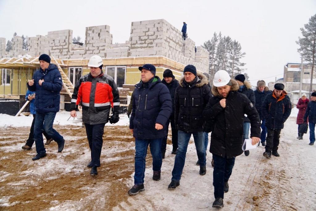 Пять частных домов сдадут в Тулуне к концу года