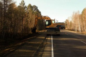 В Бурятии завершен ремонт 11-километрового участка федеральной трассы "Байкал"