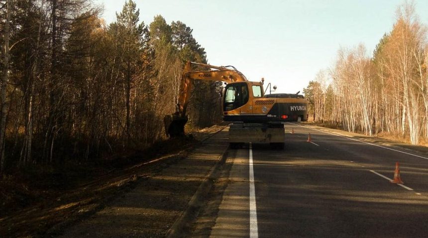 В Бурятии завершен ремонт 11-километрового участка федеральной трассы "Байкал"