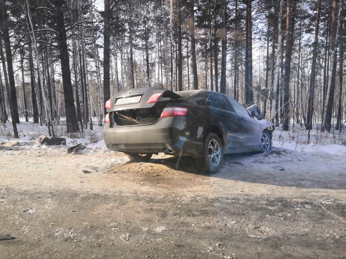 Авария с участием нескольких машин произошла на Байкальском тракте