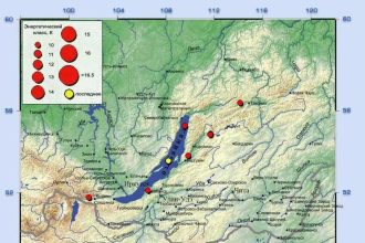 Два землетрясения произошло в центре Байкала за сутки