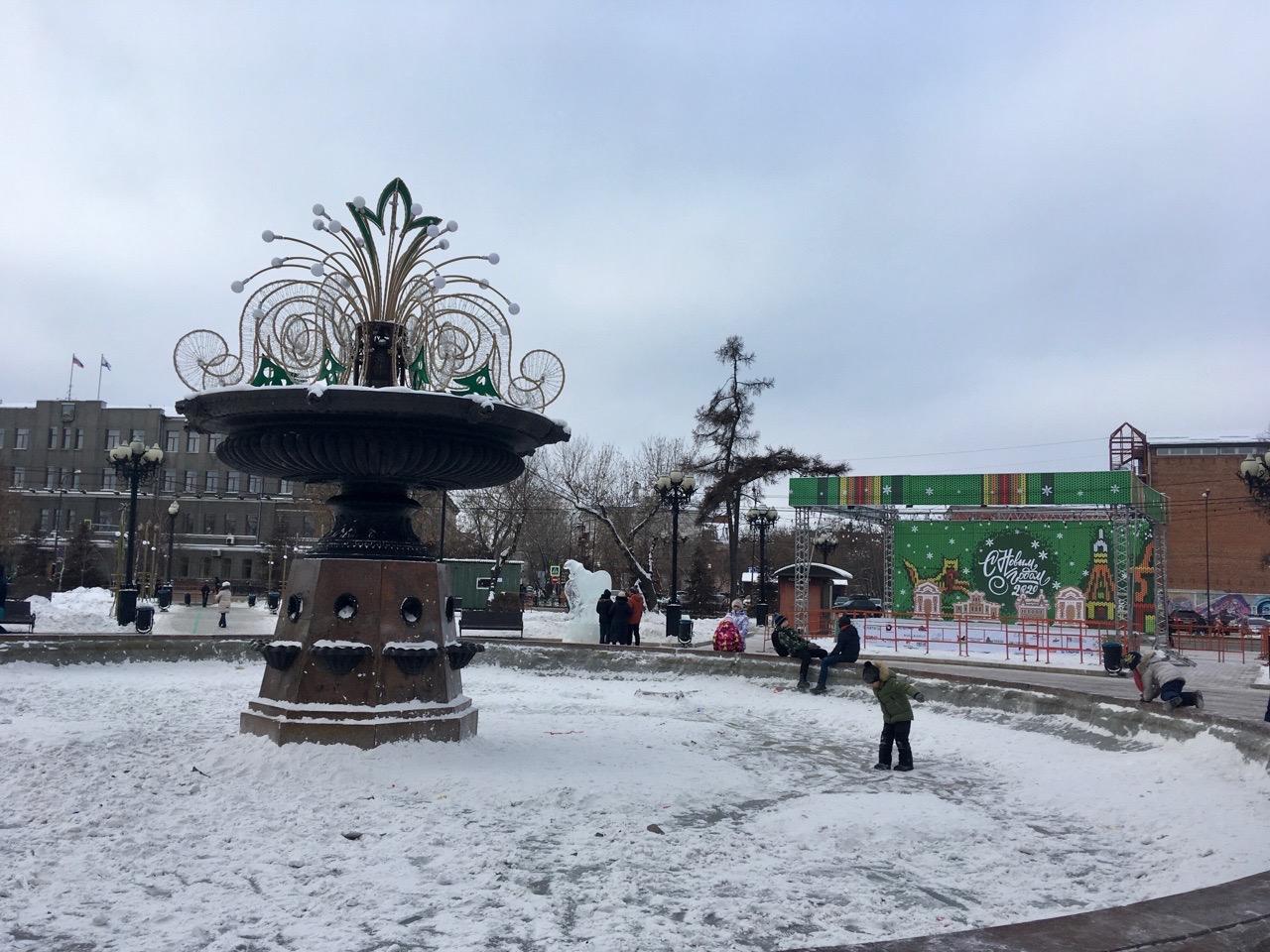 Иркутск 1 января. Фоторепортаж