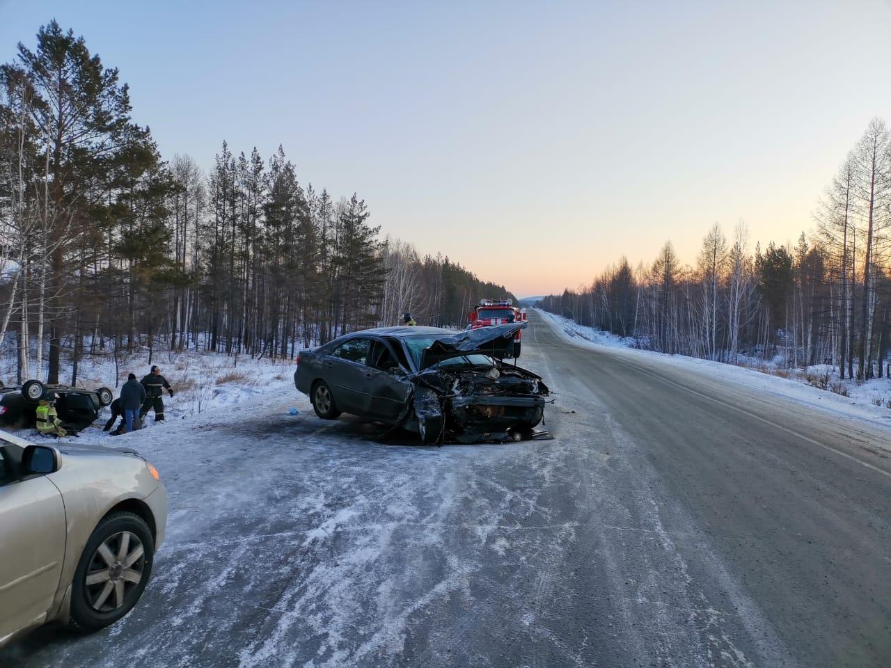 Подробности аварии с погибшим вблизи поселка Кузнецовка Братского района