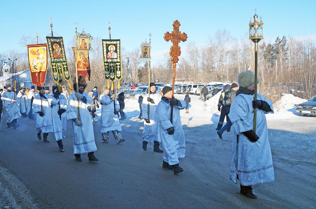 Праздник Крещения прошел в Иркутске