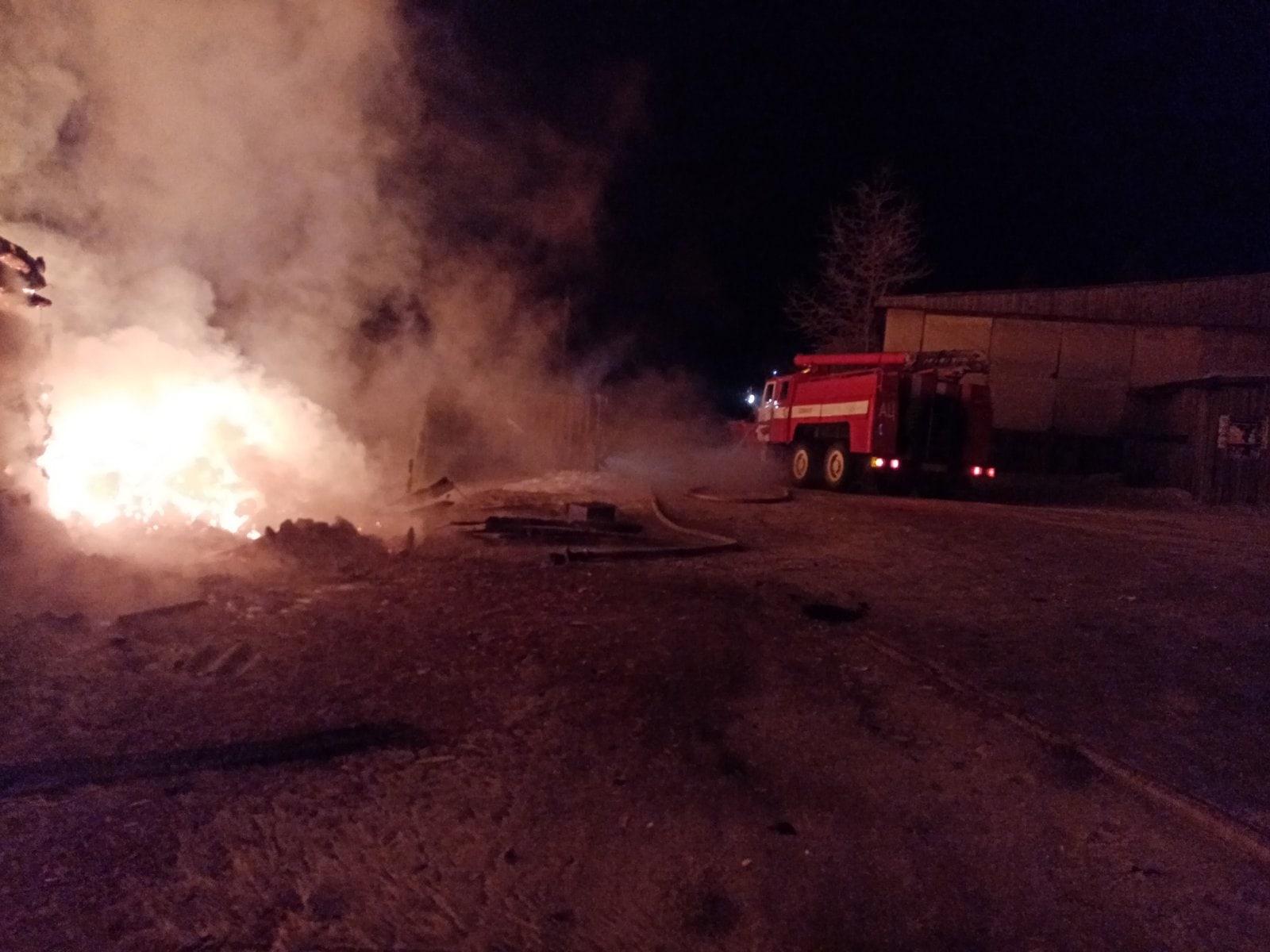 В Бурятии сгорели здание мирового суда и почта 2 января