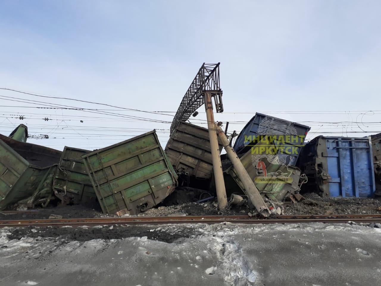 ВСЖД: Пострадавших в ЧП на железной дороге в Мегете нет