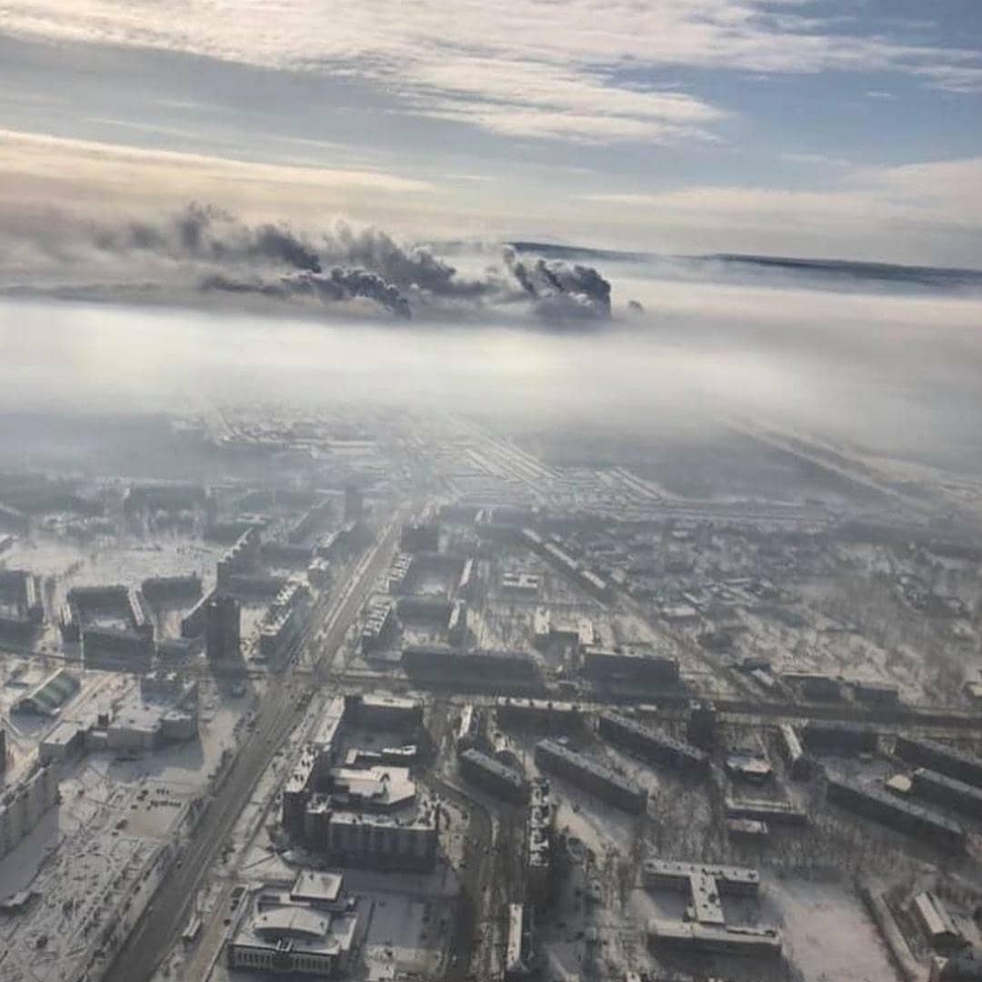 Братск с 16 февраля продолжает страдать от выбросов