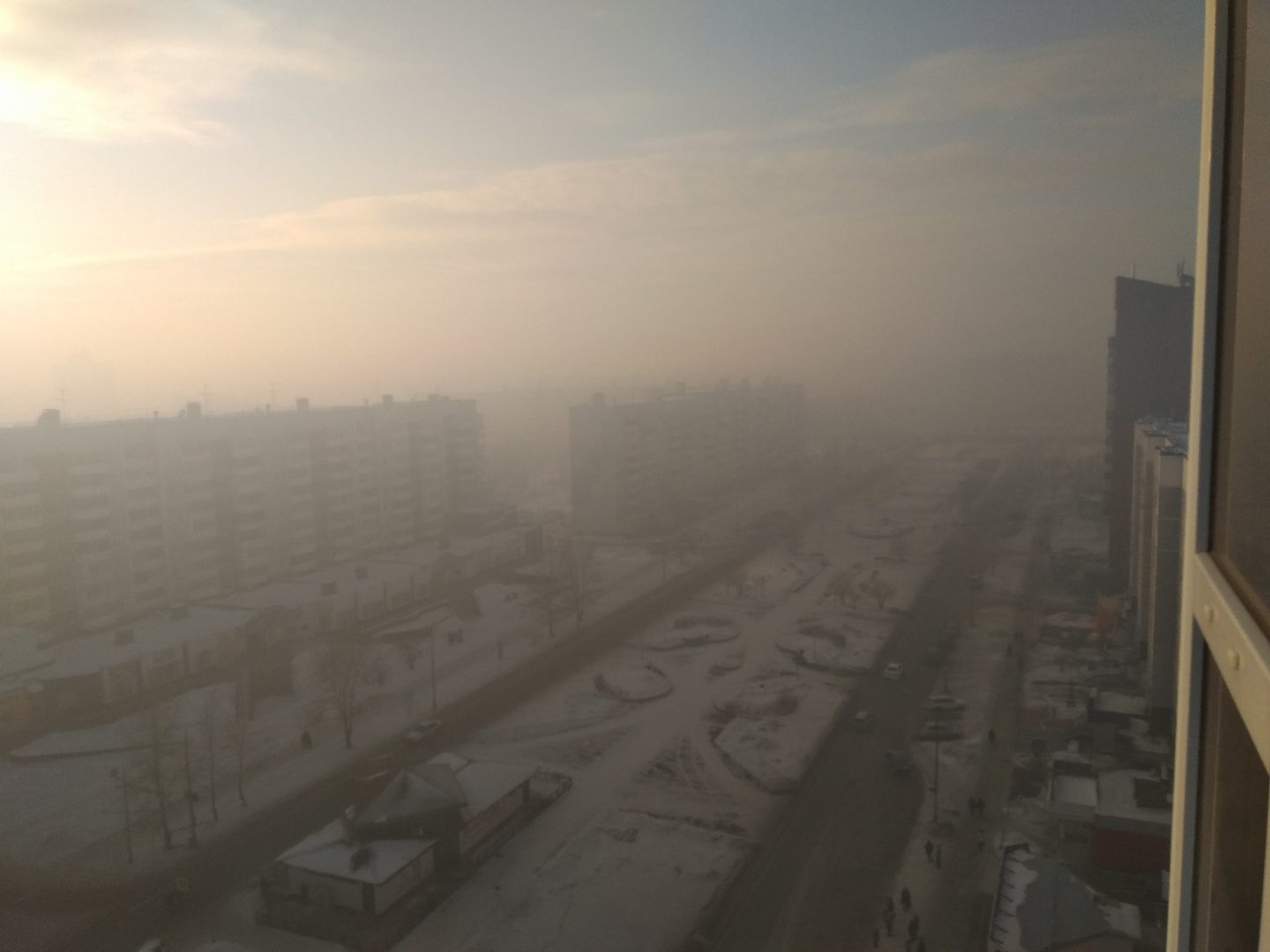 Братский центр по гидрометеорологии и мониторингу окружающей среды: синоптическая обстановка в городе способствует накоплению вредных примесей в атмосфере