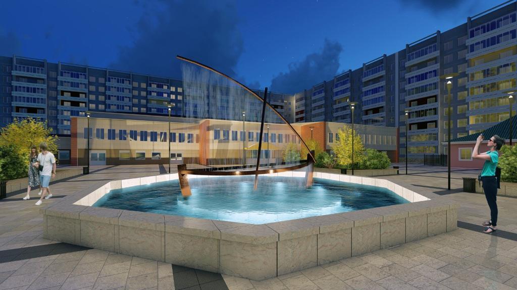 Фонтан начнут строить на месте "юрты" в Шелехове в 2020 году