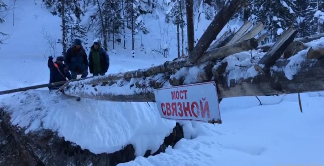 В Слюдянском районе провели реконструкцию моста "Связной" через реку Лангутай