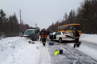 Восемь человек пострадали в ДТП в Усть-Илимске