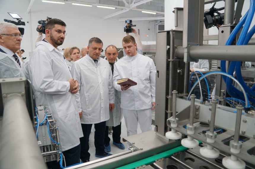 Фабрику мороженого открыли в Усолье-Сибирском