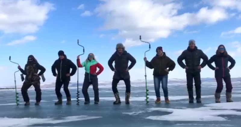 Иркутские рыбаки поддержали флешмоб в честь участия Little Big в «Евровидении»