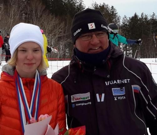 Варвара Ворончихина успешно выступила на Чемпионате России и этапе Кубка мира по горнолыжному спорту