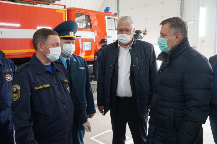 Пожарную часть открыли в посёлке Пивовариха Иркутского района