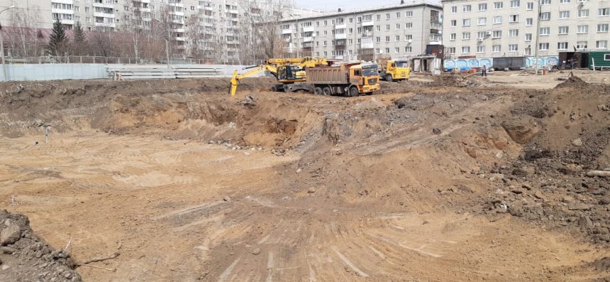 В Иркутске начали строить отдельный блок школы №14 на 525 мест