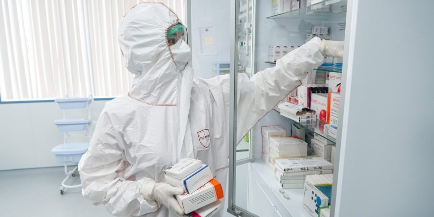 В России на 11 апреля зарегистрировано 13 584 случая коронавируса