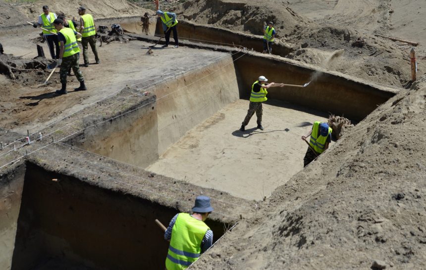 На месте будущей трассы в обход Усолья ведутся археологические раскопки