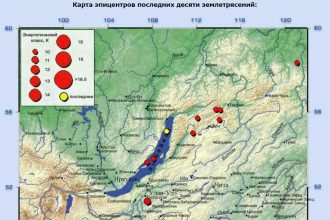 Небольшое землетрясение произошло на Байкале 18 мая