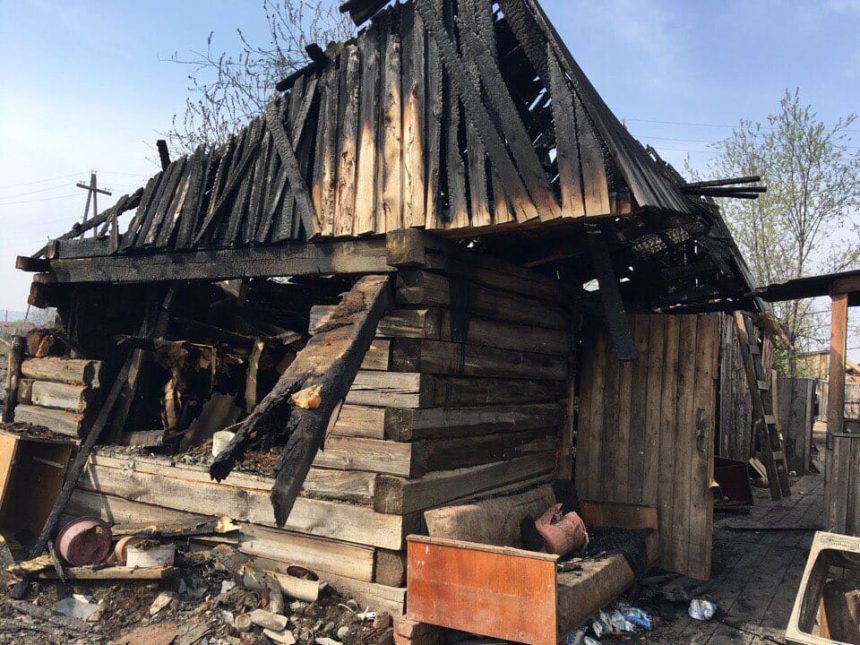 18-летний житель Чунского района подозревается в поджогах пяти заброшенных домов