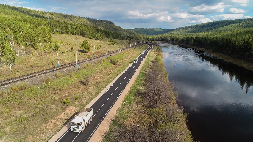 Досрочно сданы в эксплуатацию 36 км обновлённых федеральных дорог в Иркутской области