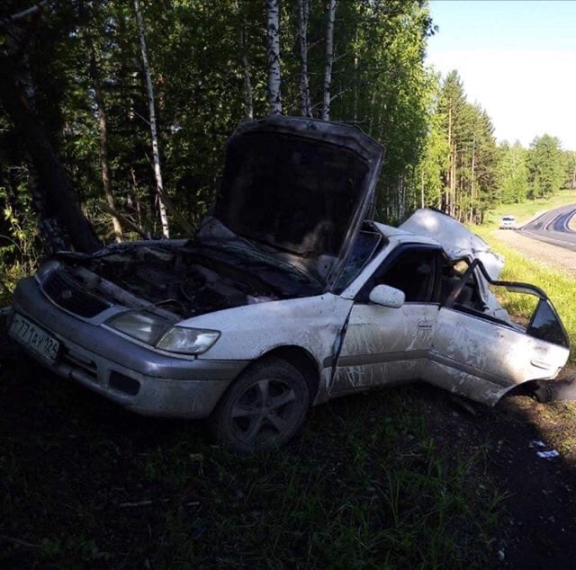 Пассажир иномарки погиб в ДТП в Тулунском районе