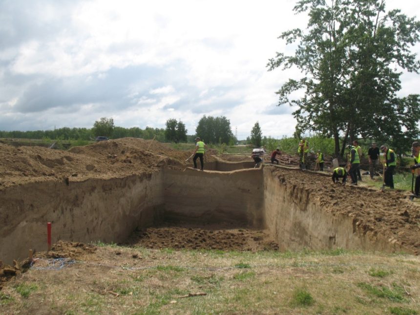 Первый этап археологических раскопок на трассе в обход Усолья завершён