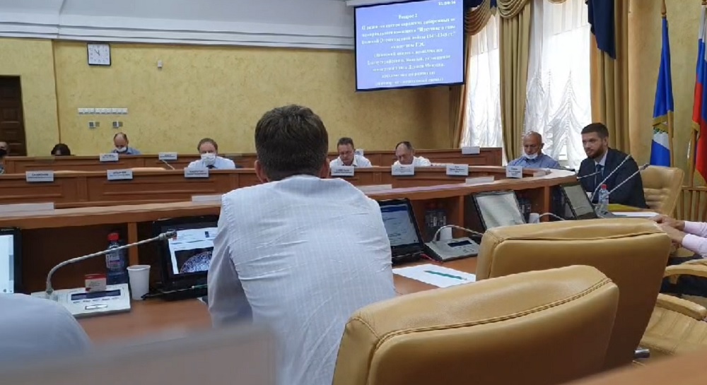 Проект развития Цесовской набережной рассмотрели в Думе Иркутска