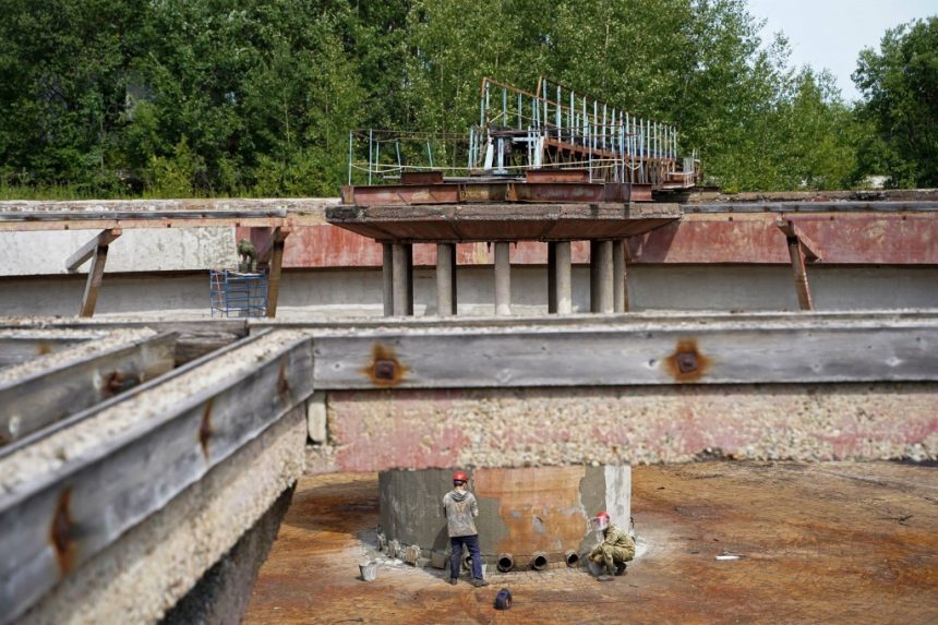 Два резервуара для надшламовых вод и щелока отремонтировали на БЦБК