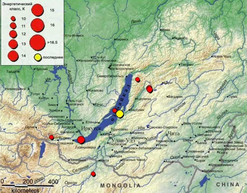Землетрясение в пять баллов в эпицентре произошло на Байкале