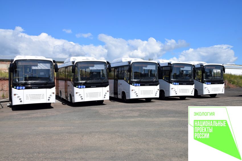 21 автобус на газовом топливе получил Братск при поддержке областного бюджета