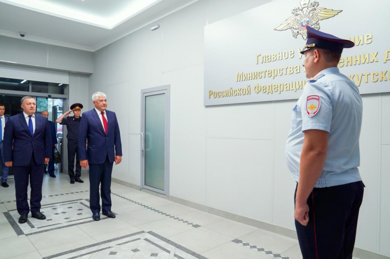 Министр внутренних дел РФ посетил Иркутскую область с рабочим визитом