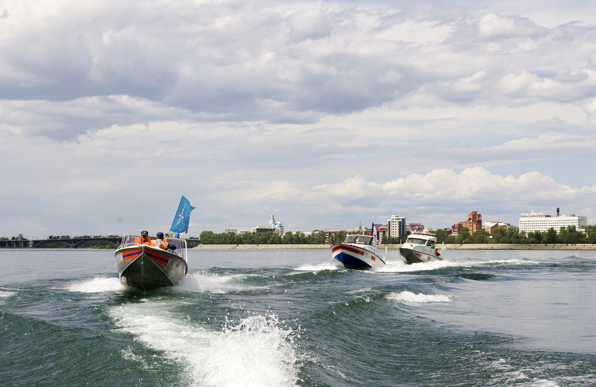 Парад патрульных судов МЧС пройдёт в Иркутске 23 августа