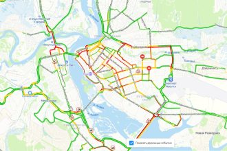 10-балльные пробки образовались в Иркутске вечером 14 сентября