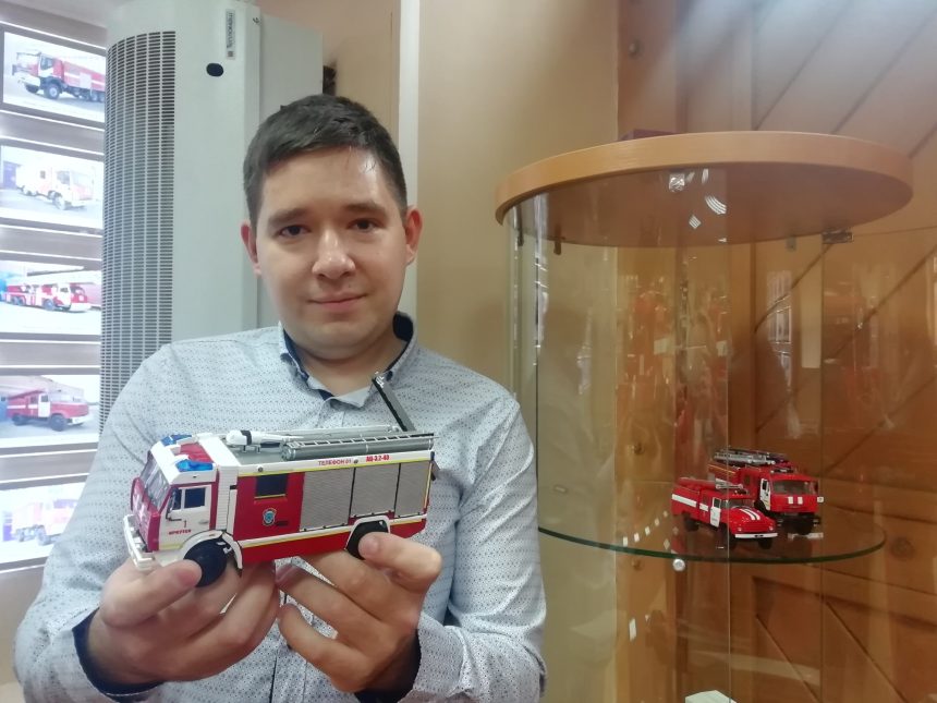 Иркутянин собрал самый большой автопарк пожарной техники в Сибири