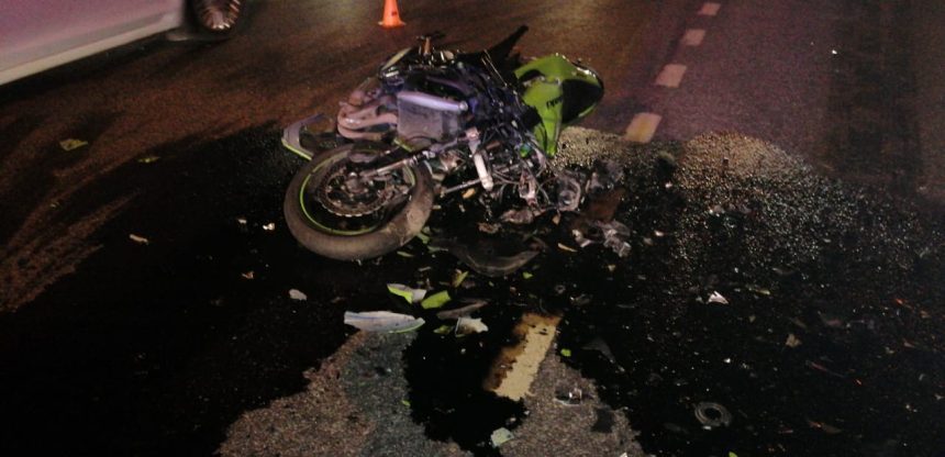 Мотоциклист погиб в аварии на улице Сергеева в Иркутске